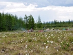Das erste Camp am Fluss… Das erste Camp am Fluss…