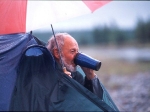 Wolfgang: bei dem Regen geh ich nicht vors Zelt Wolfgang: bei dem Regen geh ich nicht vors Zelt