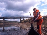 Am Ziel die Brücke über die Markorka Am Ziel die Brücke über die Markorka