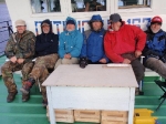 Sonnedeck bei der Kreuzfahrt auf der Lena